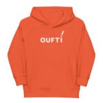 "Oufti !" Sweat à capuche éco-friendly enfant