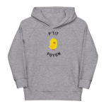 "P'tit poyon" Sweat à capuche éco-friendly enfant – Image 2