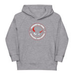 "Rouche un jour, Rouche toujours" Sweat à capuche éco-friendly enfant – Image 3