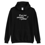 "Et qwè chal, carnaval ou festival ?" Sweat à capuche – Image 6