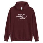 "Et qwè chal, carnaval ou festival ?" Sweat à capuche – Image 8