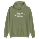 "Et qwè chal, carnaval ou festival ?" Sweat à capuche – Image 3