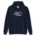"Et qwè chal, carnaval ou festival ?" Sweat à capuche – Image 4