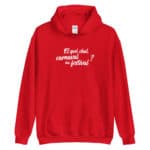 "Et qwè chal, carnaval ou festival ?" Sweat à capuche