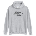 "Et qwè chal, carnaval ou festival ?" Sweat à capuche – Image 5