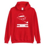 "Je me sens toujours liégeois où que je me trouve." Simenon - Sweat à capuche – Image 9