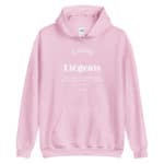 "Liégeois... Dieu vivant" Sweat à capuche – Image 9