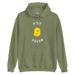 "P'tit poyon" Sweat à capuche – Image 4