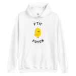 "P'tit poyon" Sweat à capuche – Image 5