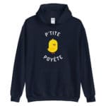 "P'tite poyète" Sweat à capuche – Image 2