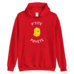 "P'tite poyète" Sweat à capuche – Image 7