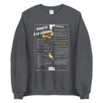 "Boulets à la liégeoise" Sweatshirt – Image 4