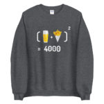 "Chope et frites au Carré" Sweatshirt – Image 3