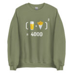 "Chope et frites au Carré" Sweatshirt – Image 7