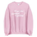 "Et qwè chal, carnaval ou festival ?" Sweatshirt – Image 9