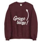 "Grosse bièsse !" Sweatshirt – Image 8