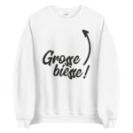 "Grosse bièsse !" Sweatshirt – Image 6