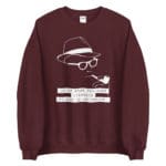 "Je me sens toujours liégeois où que je me trouve." Simenon - Sweatshirt – Image 7