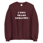 "J'suis chaud boulette !" Sweatshirt – Image 9
