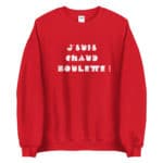 "J'suis chaud boulette !" Sweatshirt – Image 2