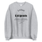 "Liégeois... Dieu vivant" Sweatshirt – Image 5