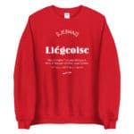 "Liégeoise... Déesse de la Création" Sweatshirt – Image 5