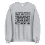 "Liégeoiseries" Sweatshirt – Image 2