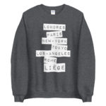 "Londres, Paris, New-York... Liège" Sweatshirt – Image 6