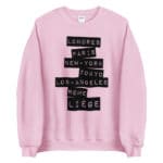 "Londres, Paris, New-York... Liège" Sweatshirt – Image 9