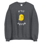 "P'tit poyon" Sweatshirt – Image 3