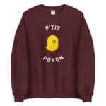 "P'tit poyon" Sweatshirt – Image 7