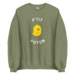 "P'tit poyon" Sweatshirt – Image 4