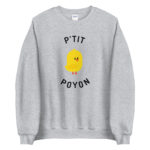 "P'tit poyon" Sweatshirt – Image 6