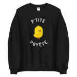 "P'tite poyète" Sweatshirt – Image 4