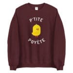 "P'tite poyète" Sweatshirt – Image 9
