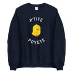 "P'tite poyète" Sweatshirt – Image 7