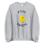 "P'tite poyète" Sweatshirt – Image 8