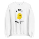 "P'tite poyète" Sweatshirt – Image 6