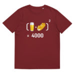 “Chope et mitraillette au Carré” Tee-shirt éco-friendly – Image 2