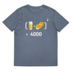 “Chope et mitraillette au Carré” Tee-shirt éco-friendly – Image 4