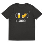 “Chope et mitraillette au Carré” Tee-shirt éco-friendly – Image 3