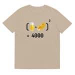 “Chope et mitraillette au Carré” Tee-shirt éco-friendly – Image 9