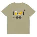 “Chope et mitraillette au Carré” Tee-shirt éco-friendly – Image 11