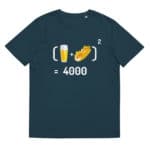 “Chope et mitraillette au Carré” Tee-shirt éco-friendly – Image 12