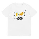 “Chope et mitraillette au Carré” Tee-shirt éco-friendly – Image 6