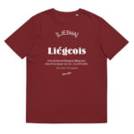 “Liégeois... Dieu vivant” Tee-shirt éco-friendly – Image 5