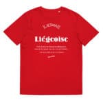 “Liégeoise... Déesse de la Création” Tee-shirt éco-friendly – Image 4