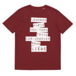 “Londres, Paris, New-York... Liège” Tee-shirt éco-friendly – Image 7
