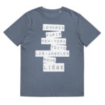 “Londres, Paris, New-York... Liège” Tee-shirt éco-friendly – Image 11