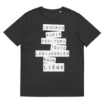 “Londres, Paris, New-York... Liège” Tee-shirt éco-friendly – Image 12